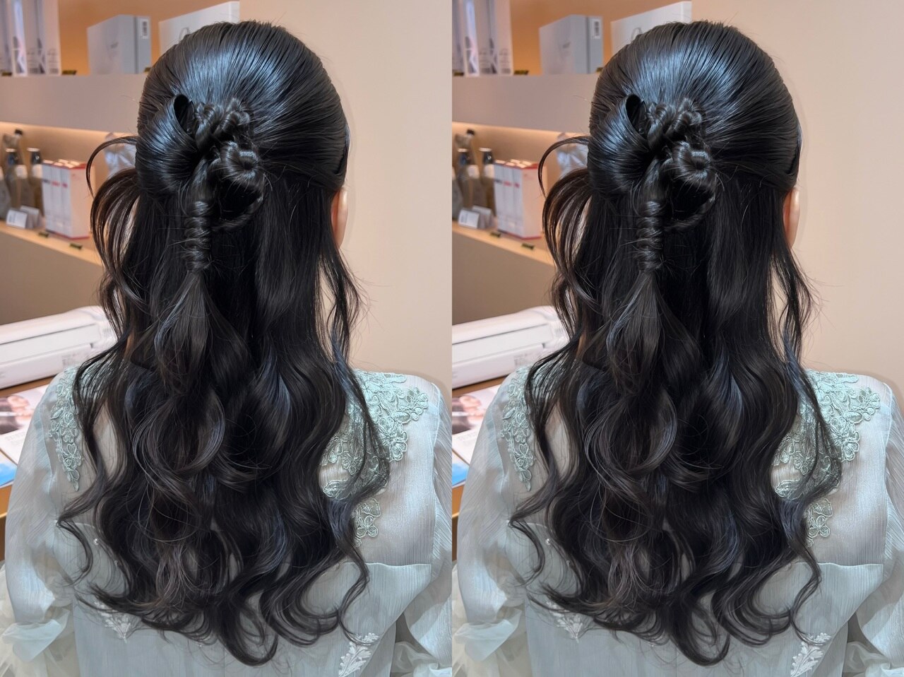 【結婚式参列】似合わせヘアセット